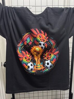 Neon Axolotl World Cup Shirt